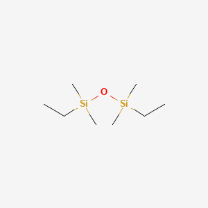 molecular formula C8H22OSi2 B1583993 1,3-二乙基四甲基二硅氧烷 CAS No. 2295-17-2