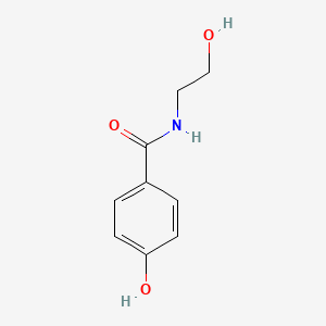 molecular formula C9H11NO3 B1584001 4-羟基-N-(2-羟乙基)苯甲酰胺 CAS No. 75268-14-3