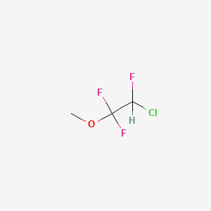 B1584023 2-Chloro-1,1,2-trifluoroethyl methyl ether CAS No. 425-87-6