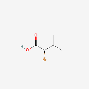 molecular formula C5H9BrO2 B1584029 (S)-2-溴-3-甲基丁酸 CAS No. 26782-75-2