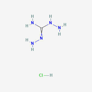 molecular formula CH8ClN5 B1584030 Carbonimidic dihydrazide, monohydrochloride CAS No. 38360-74-6