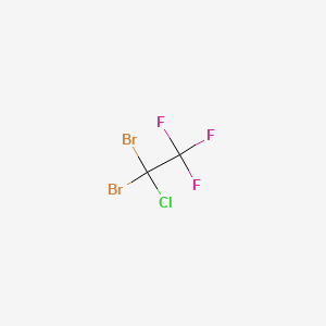 molecular formula C2Br2ClF3 B1584066 1,1-二溴-1-氯-2,2,2-三氟乙烷 CAS No. 754-17-6