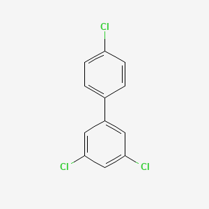 molecular formula C12H7Cl3 B1584070 3,4',5-三氯联苯 CAS No. 38444-88-1