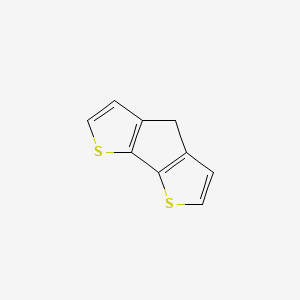 molecular formula C9H6S2 B1584090 3,11-dithiatricyclo[6.3.0.02,6]undeca-1(8),2(6),4,9-tetraene CAS No. 389-58-2