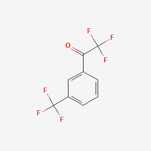 molecular formula C9H4F6O B1584095 2,2,2-三氟-3'-(三氟甲基)苯乙酮 CAS No. 721-37-9