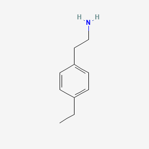 molecular formula C10H15N B1584112 4-Ethylphenethylamine CAS No. 64353-29-3