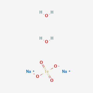 molecular formula H4Na2O6Te B1584114 碲酸钠二水合物 CAS No. 26006-71-3