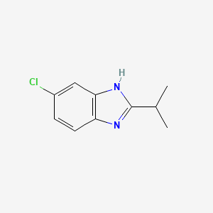 molecular formula C10H11ClN2 B1584120 6-氯-2-异丙基-1H-苯并[d]咪唑 CAS No. 4886-29-7
