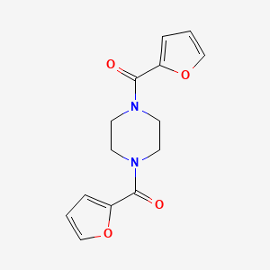 B1584121 1,4-Bis(furan-2-ylcarbonyl)piperazine CAS No. 31350-27-3