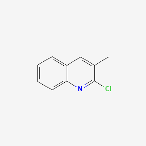 molecular formula C10H8ClN B1584123 2-Chloro-3-methylquinoline CAS No. 57876-69-4