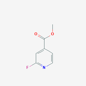 molecular formula C7H6FNO2 B1584125 Methyl 2-fluoroisonicotinate CAS No. 455-69-6
