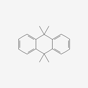 molecular formula C18H20 B1584126 9,9,10,10-Tetramethyl-9,10-dihydroanthracene CAS No. 24269-10-1
