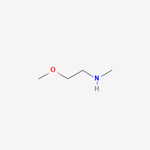 molecular formula C4H11NO B1584131 2-甲氧基-N-甲基乙胺 CAS No. 38256-93-8