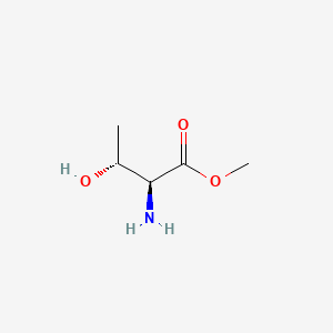 molecular formula C5H11NO3 B1584138 (2S,3R)-甲基 2-氨基-3-羟基丁酸酯 CAS No. 3373-59-9