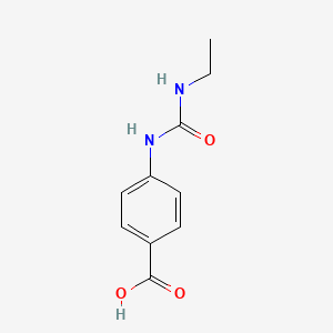 molecular formula C10H12N2O3 B1584143 4-(3-乙基脲基)苯甲酸 CAS No. 23754-41-8