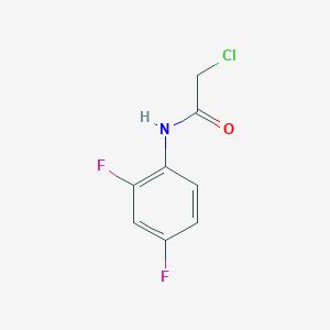 molecular formula C8H6ClF2NO B1584146 2-氯-N-(2,4-二氟苯基)乙酰胺 CAS No. 96980-65-3