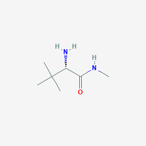 molecular formula C7H16N2O B1584154 L-叔丁基亮氨酸甲酰胺 CAS No. 89226-12-0