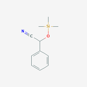 molecular formula C11H15NOSi B1584158 苯基三甲基甲硅烷氧基乙腈 CAS No. 25438-37-3