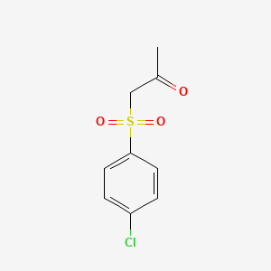 molecular formula C9H9ClO3S B1584173 4-氯苯磺酰丙酮 CAS No. 5000-48-6