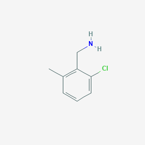 molecular formula C8H10ClN B1584175 2-氯-6-甲基苄胺 CAS No. 57264-46-7