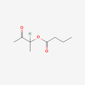molecular formula C8H14O3 B1584186 1-甲基-2-氧代丙基丁酸酯 CAS No. 84642-61-5