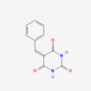 molecular formula C11H8N2O3 B1584193 5-苯亚甲基巴比妥酸 CAS No. 27402-47-7