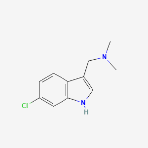 B1584196 6-Chlorogramine CAS No. 50517-12-9