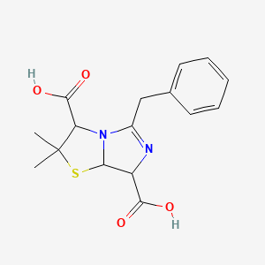 molecular formula C16H18N2O4S B1584206 苄基青霉素酸 CAS No. 13093-87-3