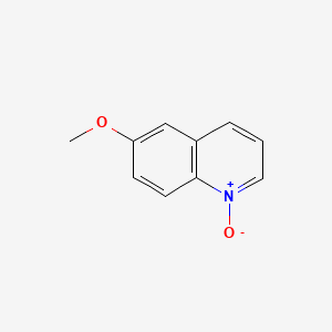 molecular formula C10H9NO2 B1584207 6-甲氧基喹啉 N-氧化物 CAS No. 6563-13-9
