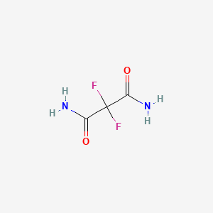 molecular formula C3H4F2N2O2 B1584211 2,2-二氟丙二酰胺 CAS No. 425-99-0