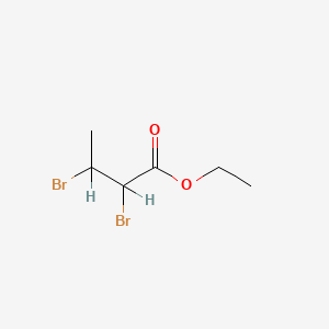 molecular formula C6H10Br2O2 B1584225 Ethyl 2,3-dibromobutyrate CAS No. 609-11-0