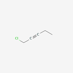 molecular formula C5H7Cl B1584234 2-戊炔，1-氯代- CAS No. 22592-15-0