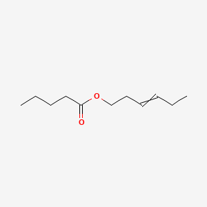 molecular formula C11H20O2 B1584238 顺式-3-己烯基戊酸酯 CAS No. 35852-46-1