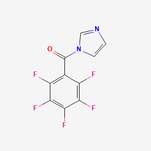 molecular formula C10H3F5N2O B1584243 1-五氟苯甲酰-1H-咪唑 CAS No. 75641-06-4