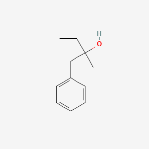 molecular formula C11H16O B1584244 2-甲基-1-苯基丁醇-2 CAS No. 772-46-3
