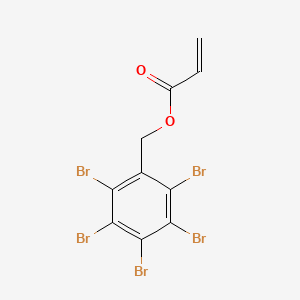 molecular formula C10H5Br5O2 B1584245 五溴苄基丙烯酸酯 CAS No. 59447-55-1