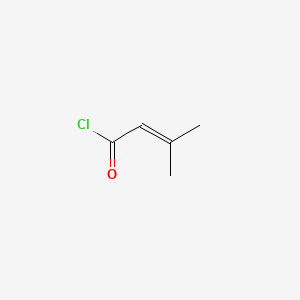 molecular formula C5H7ClO B1584248 3,3-二甲基丙烯酰氯 CAS No. 3350-78-5
