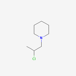 molecular formula C8H16ClN B1584250 1-(2-氯丙基)哌啶 CAS No. 698-92-0