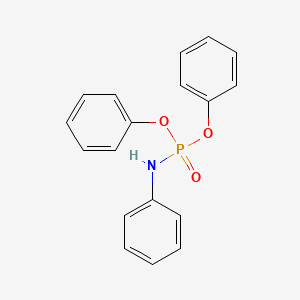 molecular formula C18H16NO3P B1584252 二苯基苯基氨基磷酸酯 CAS No. 3848-51-9