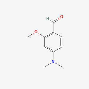 molecular formula C10H13NO2 B1584268 4-二甲氨基-2-甲氧基苯甲醛 CAS No. 84562-48-1