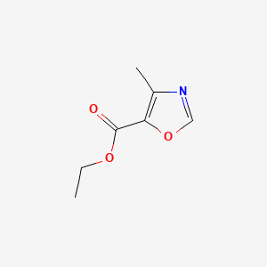 molecular formula C7H9NO3 B1584273 Ethyl 4-methyloxazole-5-carboxylate CAS No. 20485-39-6