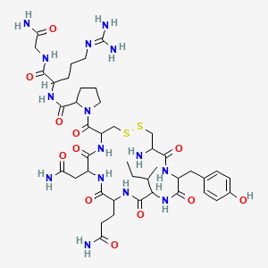 molecular formula C43H67N15O12S2 B1584283 催产素 CAS No. 9034-50-8