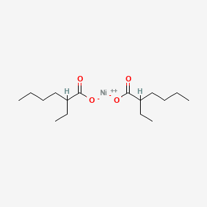 molecular formula C16H30NiO4 B1584306 2-乙基己酸镍 CAS No. 4454-16-4