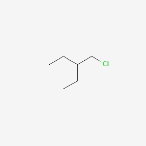 molecular formula C6H13Cl B1584307 Pentane, 3-(chloromethyl)- CAS No. 4737-41-1