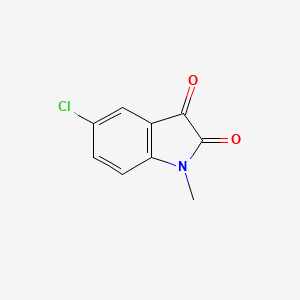 molecular formula C9H6ClNO2 B1584309 5-氯-1-甲基-1H-吲哚-2,3-二酮 CAS No. 60434-13-1