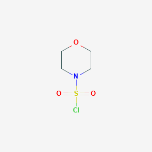molecular formula C4H8ClNO3S B158431 吗啉-4-磺酰氯 CAS No. 1828-66-6