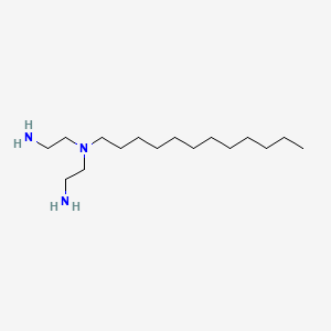 B1584318 N-(2-Aminoethyl)-N-dodecyl-1,2-ethanediamine CAS No. 4182-44-9