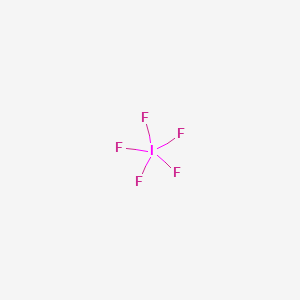 molecular formula F5I B1584366 Iodine pentafluoride CAS No. 7783-66-6