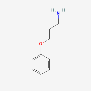 molecular formula C9H13NO B1584369 3-苯氧基丙胺 CAS No. 7617-76-7