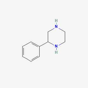 molecular formula C10H14N2 B1584378 2-苯基哌嗪 CAS No. 5271-26-1